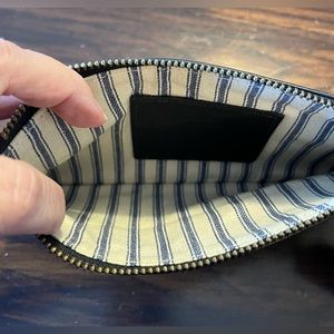 Vintage Coach Flat Makeup Bag. No visible wear.